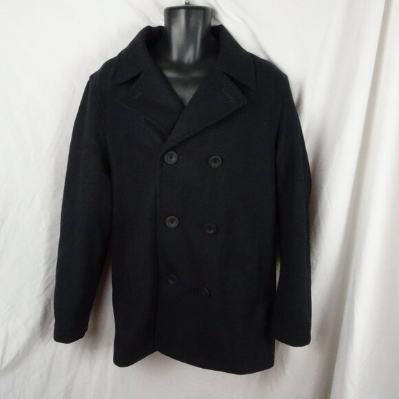 Roundtree & Yorke Luxurious Wool Men Coat Size M - Picture 1 of 9